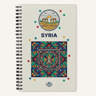 Cuaderno Archivo de Fotos de Mosaicos y Patrimonio de Siria