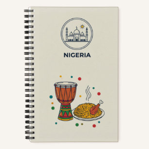 Cuaderno Archivo de Fotos de Nigeria Patrimonio y Arroz Jol