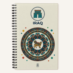Cuaderno Archivo de Fotos de Patrimonio Iraquí y Lamassu Me