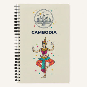 Cuaderno Archivo de Fotos de Patrimonio y Bailarina Apsara