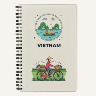 Cuaderno Archivo de Fotos del Patrimonio de Vietnam y Bahía