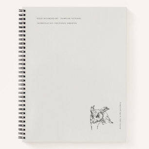 Cuaderno Archivo de la Menagerie del Naturalista de Búhos