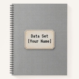Cuaderno Archivo Punto Matriz Diseño Minimalista Basado e