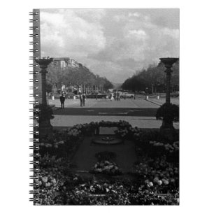 Cuaderno Arco de triunfo de París vintage Soldado desconoci
