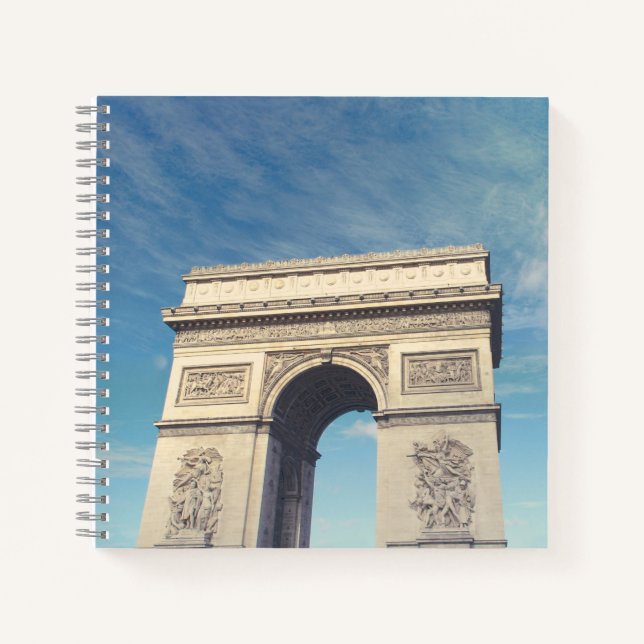 Cuaderno Arco de Triunfo París (Anverso)