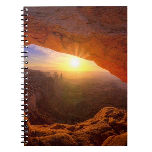 Cuaderno Arco del Mesa, parque nacional de Canyonlands (Frente)