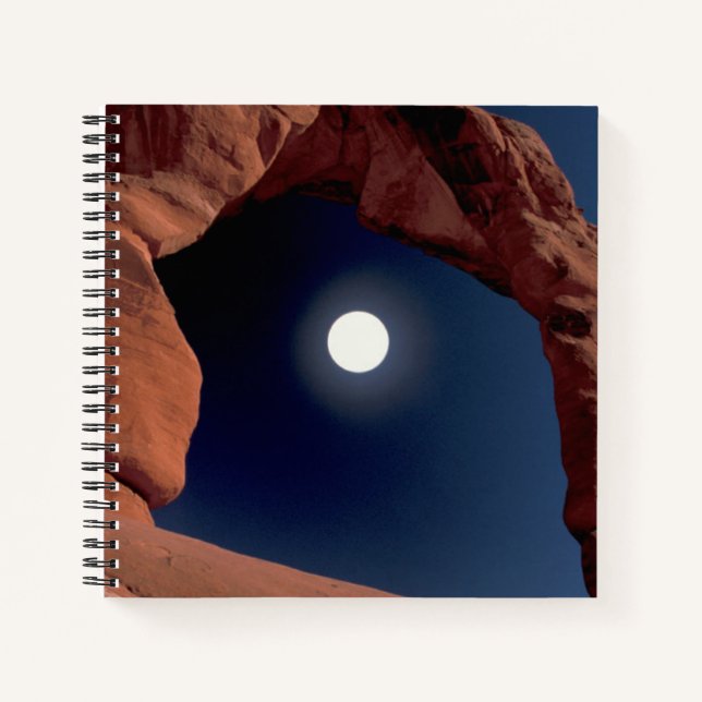 Cuaderno Arco Delicado | Parque nacional Arches Utah (Anverso)