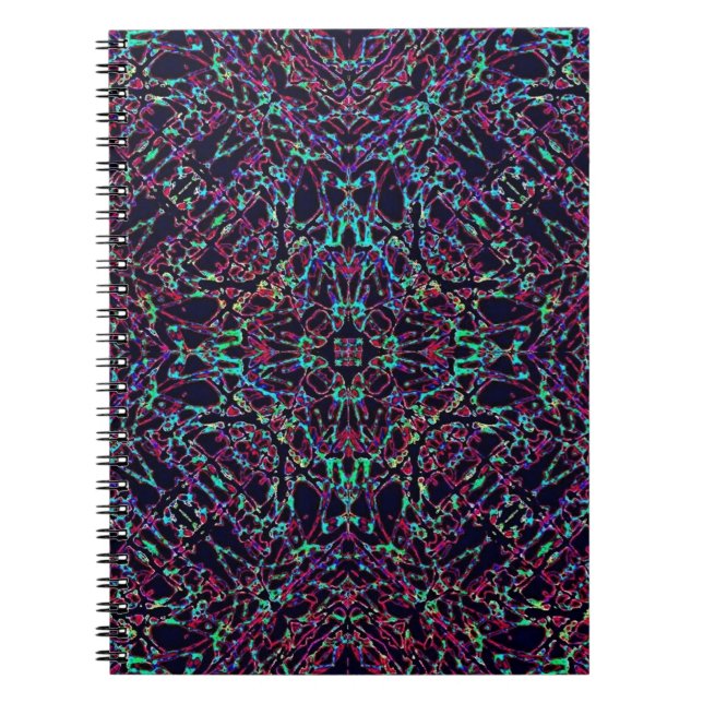 Cuaderno Arco iris negro (Frente)