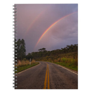 Cuaderno Arco iris y camino
