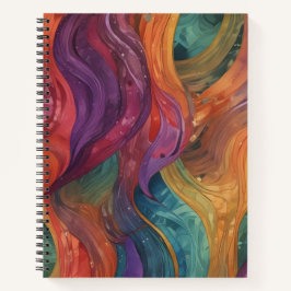 Cuaderno Arcoíris Arremolinado