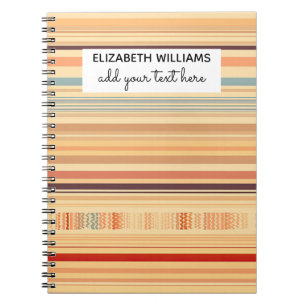 Cuaderno Arcoíris boho acuarela