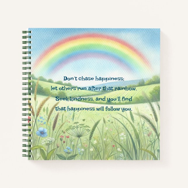 Cuaderno Arcoiris / Campo y presupuesto (Anverso)