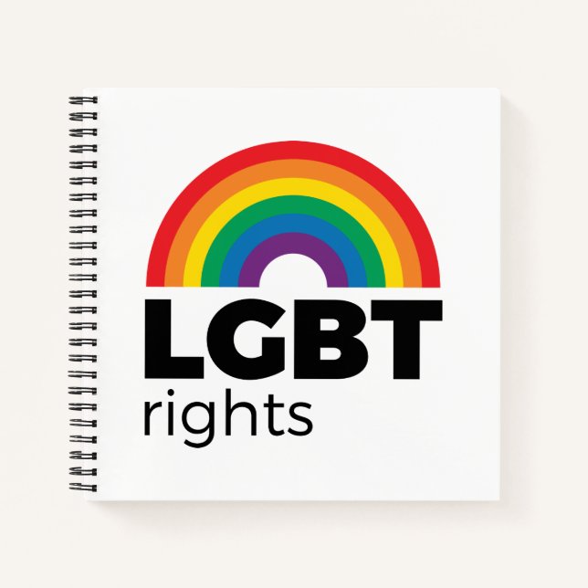 Cuaderno Arcoiris de derechos LGBT (Anverso)
