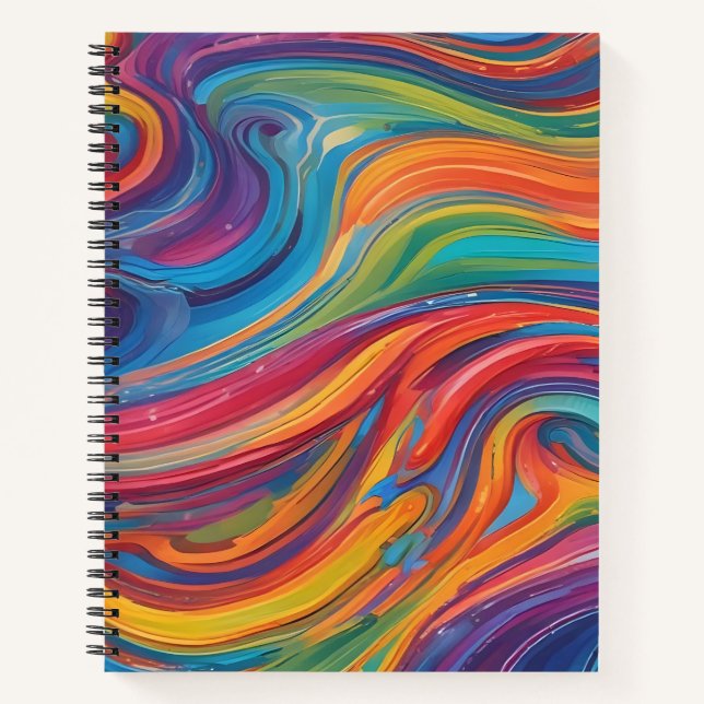 Cuaderno Arcoíris de Pintura (Anverso)