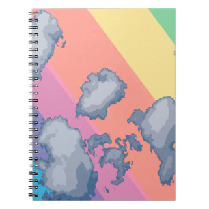 Cuaderno Arcoiris dibujado