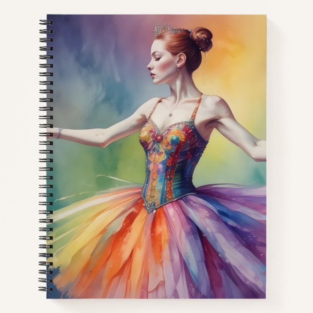 Cuaderno Arcoíris en Movimiento (Anverso)