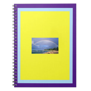 Cuaderno Arcoiris en un álbum de fotos en espiral