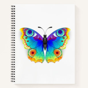 Cuaderno Arcoiris mariposa Peacock Eye