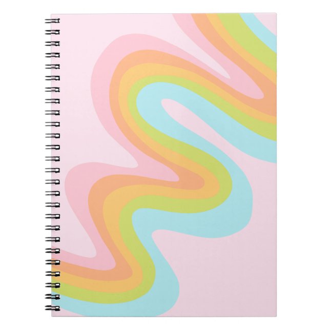 Cuaderno Arcoiris pastel (Frente)