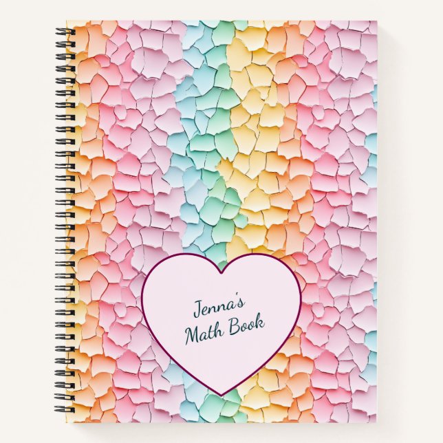 Cuaderno Arcoiris pastel (Anverso)