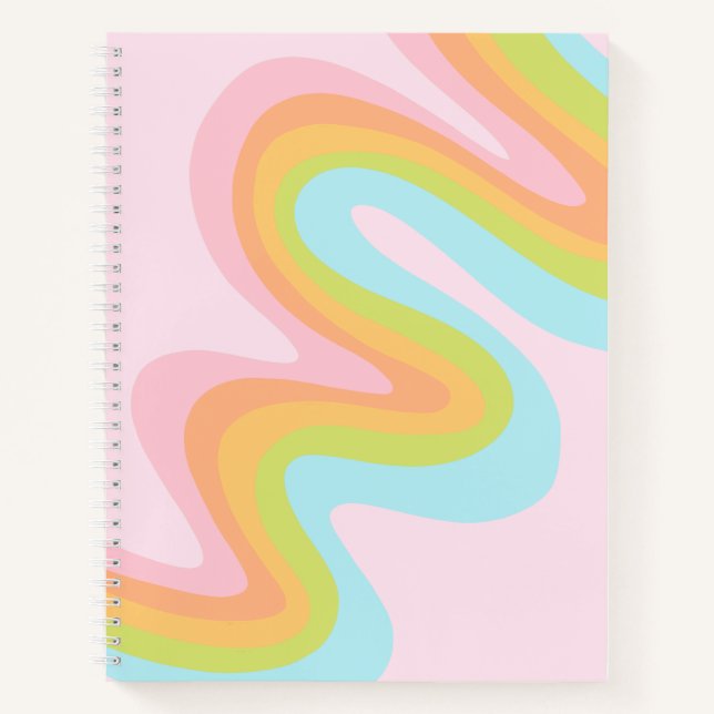 Cuaderno Arcoiris pastel (Anverso)