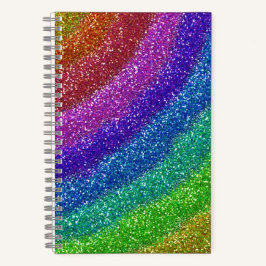 Cuaderno Arcoiris Purpurinas