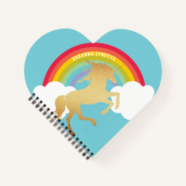 Cuaderno Arcoíris Unicornio Niños