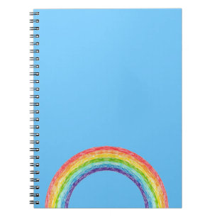 Cuaderno Arcoiris y cielo azul