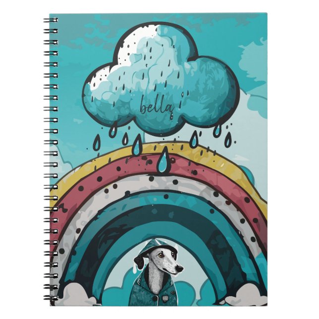 Cuaderno Arcoiris y perro (Frente)