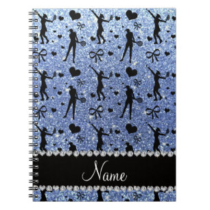 Cuaderno Arcos azules claros conocidos de encargo de los