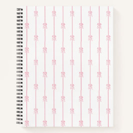 Cuaderno Arcos y rayas rosadas