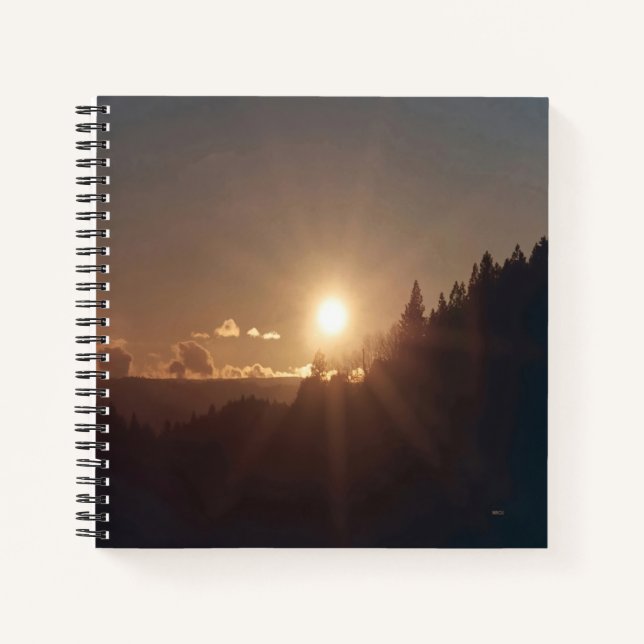 Cuaderno Ardiendo la luz del sol..... (Anverso)