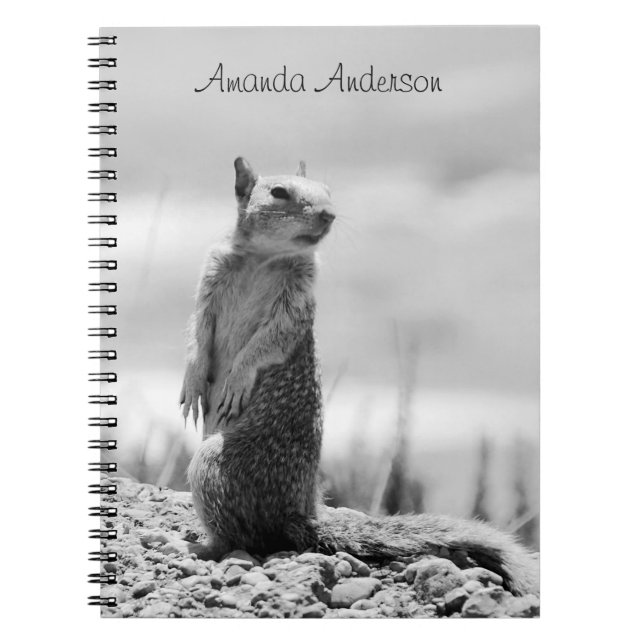 Cuaderno Ardilla - Personalizable (Frente)