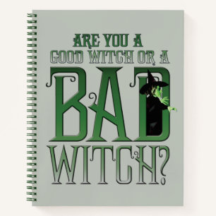 Cuaderno Are You A Good Witch Or A Bad Witch?
