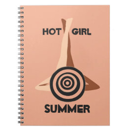 Cuaderno Arena de arena de verano de Chica caliente