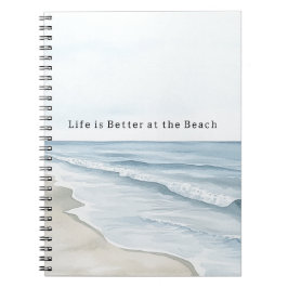 Cuaderno Arena de Playa Océano