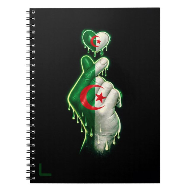 Cuaderno Argelia Dedo Corazón  (Frente)