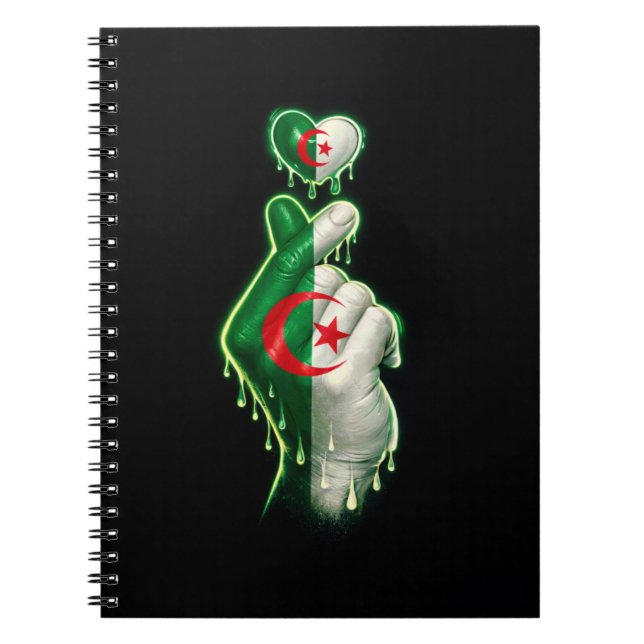 Cuaderno Argelia Dedo Corazón  (Frente)