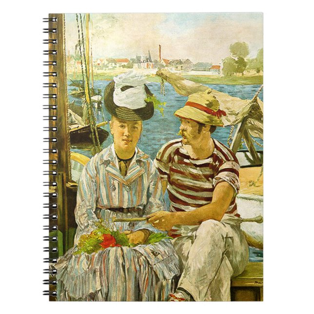 Cuaderno Argenteuil Edouard Manet (Frente)