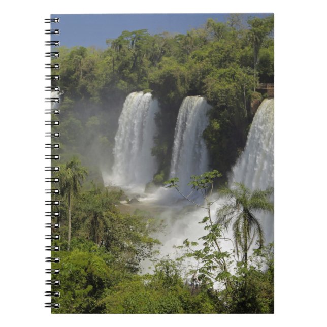 Cuaderno Argentina, Cataratas del Iguazú al sol. (Frente)