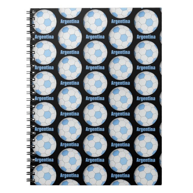 Cuaderno Argentina fútbol  (Frente)