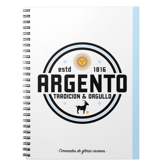 Cuaderno Argento (Frente)