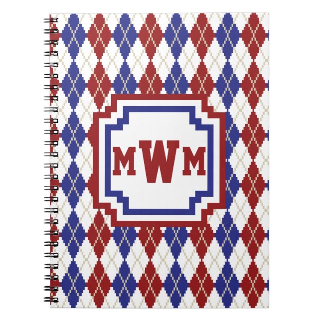 Cuaderno Argyle Americano (Frente)
