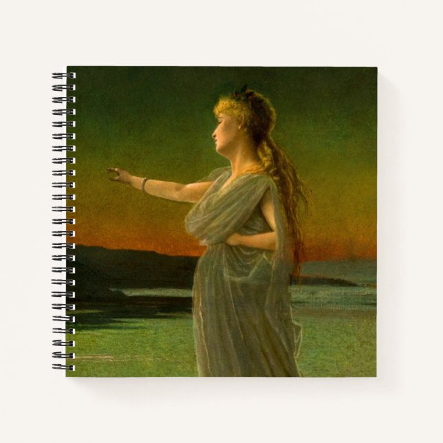 Cuaderno Ariadne en Naxos John Atkinson Grimshaw (Anverso)