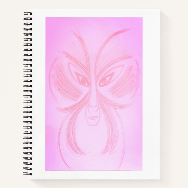 Cuaderno Ariadne Unique Colorful Portrait (Anverso)