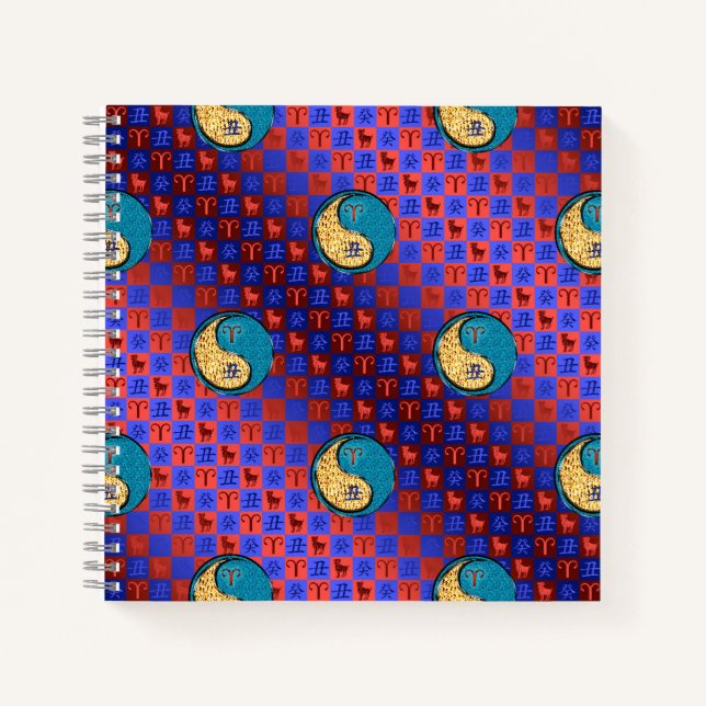 Cuaderno Aries & Buey de Agua (Anverso)