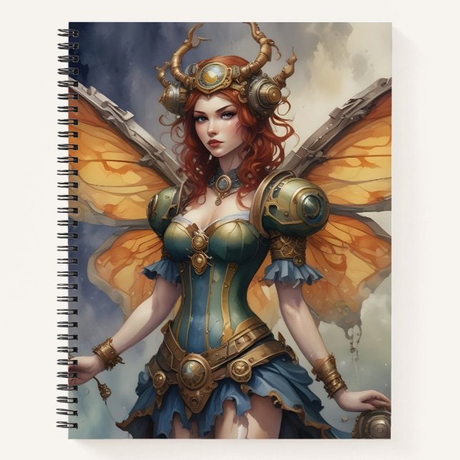 Cuaderno Aries Mecánica: Fuego y Vapor (Anverso)