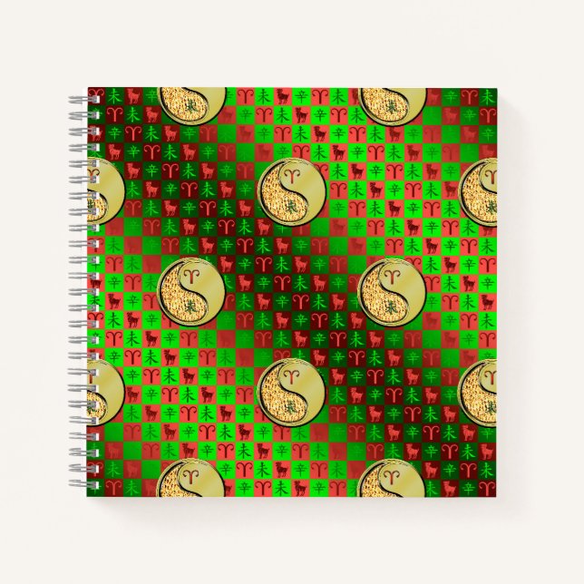 Cuaderno Aries y Cabra de Metal (Anverso)
