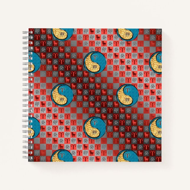 Cuaderno Aries y Conejo de Agua (Anverso)