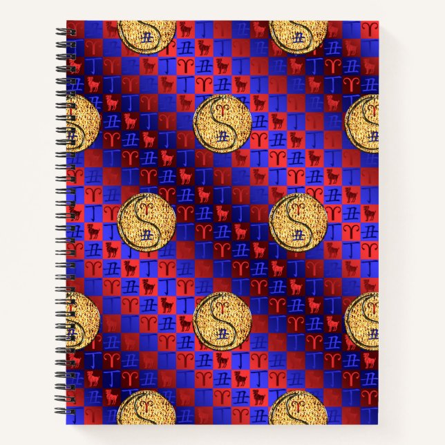 Cuaderno Aries y Fire Ox (Anverso)